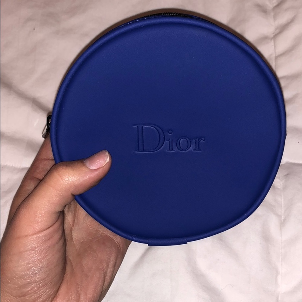 Authentic Dior zip up purse